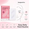 Parches de microagujas for ojos y espinillas, 12 puntos redondos