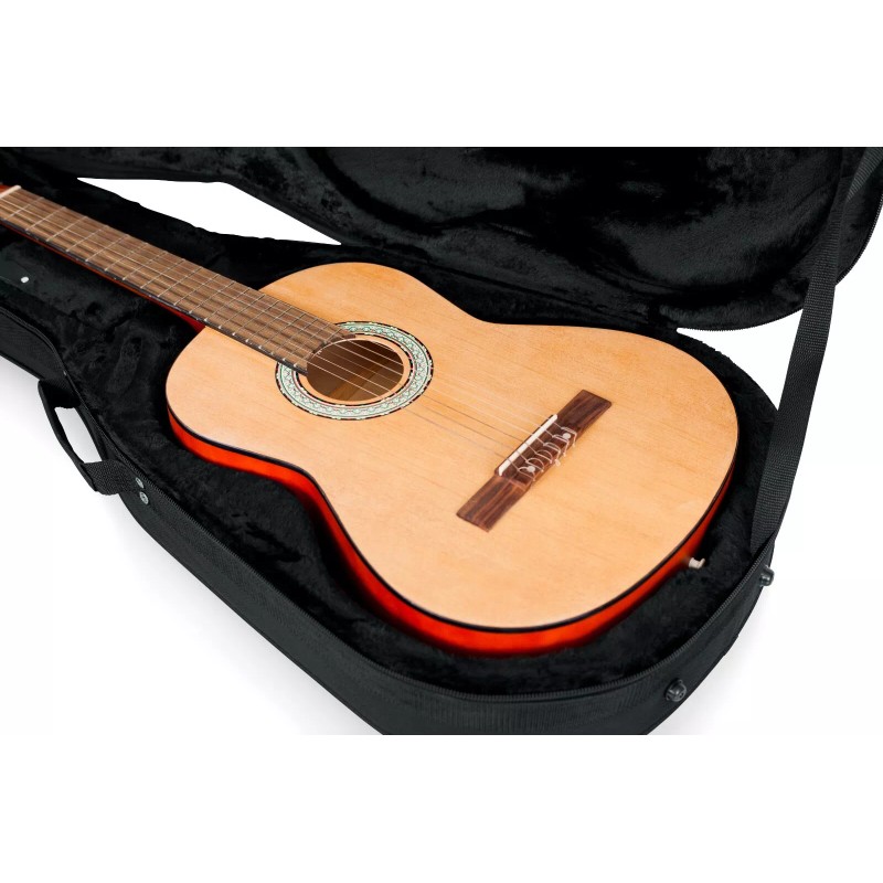 Gator Cases Lightweight Polyfoam Guitar Case For Classical Style Acoustic