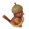 Enesco Jim Shore Heartwood Creek Miniaturfigur Erntevogel mit Eichelhut, 7,1