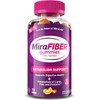 MiraFIBER Gummies from the Makers of MiraLAX, 8g of Daily Fiber Per Serving, Metabolism Support with B Vitamins, Gut Health for Men & Women, Prebiotic Fiber Gummies for Adults, Mixed Fruit Flavor 72Ct