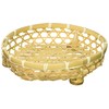 yamako- Who Bamboo Hors D 'oeuvres Basket, Foot with Basket