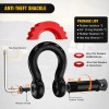 Nilight Niligth 3" x 8' Tow Strap with Winch Snatch