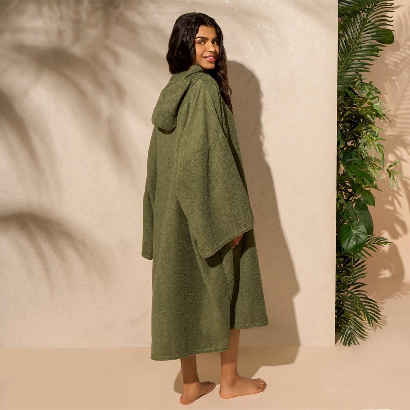 Brentfords Hooded Towel Adults, Changing Robe Large Bath Surf Beach
