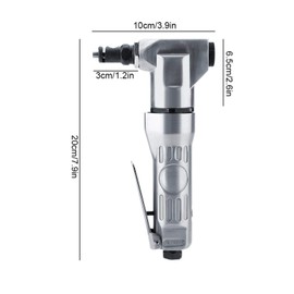 EVTSCAN Latest Handheld Air Nibbler High Hardness Blade Scissors Pneumatic Metal Cutting Tool 2800rpm