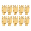 10Pcs MMCX JE Connector Solder 3 Pin for PCB Earphone