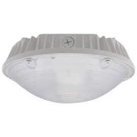 RCL Series Round LED Canopy/Garage Luminaire, 40W, 60W, 4000K-5000K CCT, Dimming Sensor (40W - 5000K(CCT))