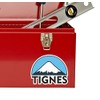 2 x 10cm Tignes Ski Snowboard Vinyl Sticker Bike Laptop