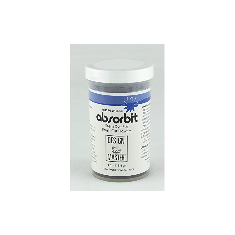 Design Master Absorbit Stem Dye for Fresh Cut Flowers Matte