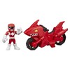 Power Rangers Heroes Shark Cycle & Red Ranger Mini Figure