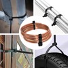 Black Zip Ties Heavy Duty 20 Inch Outdoor, 250lb Extra