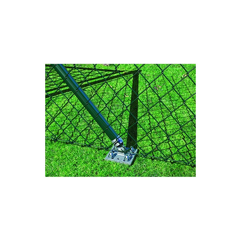 Gah-Alberts 658557 Brace Plate Diameter: 34 mm/Hot-Dip Galvanised 100 x