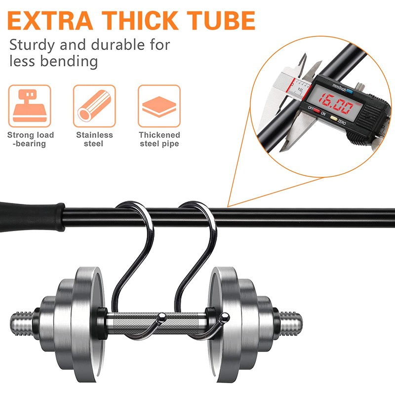 BsBsBest Fire Poker for Fire Pit, 31 Inch Extra Long