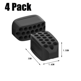 zoerbufan Pack of 4 Jawline Trainers for Men and Women, Jaw Trainer, Jaw Exerciser and Beautiful Jaw Line for Face, Mouth, Chisel and Jawline