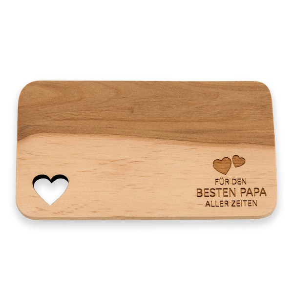 Spruchreif Premium Quality 100% Emotional Wooden Breakfast Board with Engraving