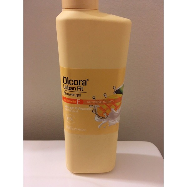 Dicora Urban Fit Shower Gel Mango & Avocado Vitamin E