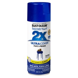 Rust-Oleum 314754 Painter's Touch 2X Ultra Cover, 12 Oz, Satin Ink Blue