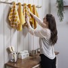 Penguin Home Premium 100% Pure Cotton Ochre Tea Towel for
