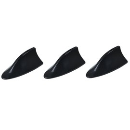 OSALADI 3pcs Car Fin Antenna with Base Durable Radio Signal Receiver for SUV Truck and Motorcycle Easy to Install Design for Optimal Fm Am Signal Reception