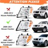 Headlights Assembly Compatible with 2009-2021 Nissan Frontier S SL SV