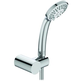 Ideal Standard Idealrain B9507AA S3 Shower Head Set with 3-Function Shower Head Diameter 8 cm Chromed