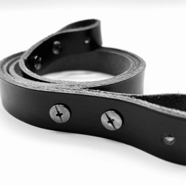 Dead Rabbit Leather Banjo Strap Brown Non-marring Non-Scratching Scruggs Style FREE Shipping