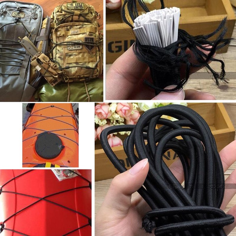 1/8" x 50' Bungee Shock Cord - Elastic Nylon Cords