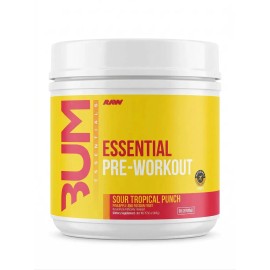 Pre Entreno Raw Cbum Essential Servicios Sabor Sour Tropical Punch
