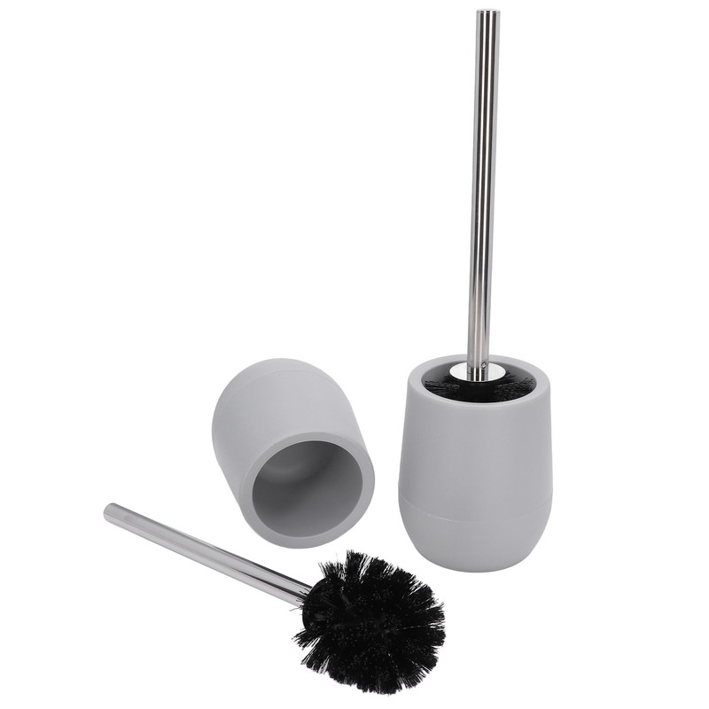 2sets Toilet Bowl Cleaner Brush Lockable Thread Convenient Practical Efficient