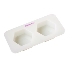 Bramble Berry 2-Cavity Hexagon Soap Mold - Perfect DIY Mold for Handmade Bath Essentials