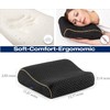 alkamto Travel & Camping Comfortable Memory Foam Pillow – Easy
