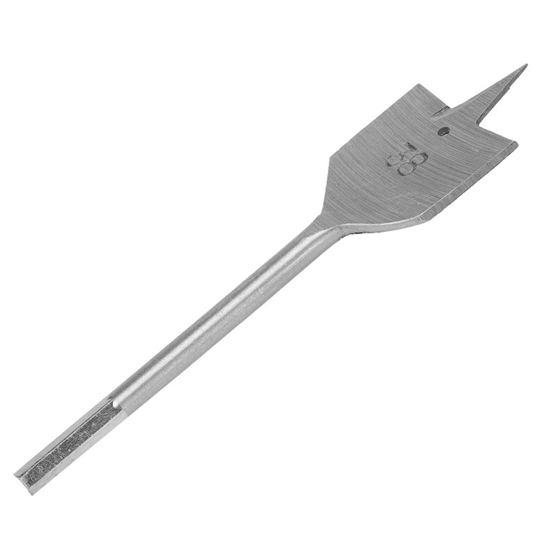 Fafeicy 2Pcs Flat Wood Drill Bit Set 38mm/1.5in, High Carbon