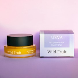 USVA Wild Fruit Antioxidant Rich Beauty Balm | Buriti and Passion Fruit | Nourishes and Protects | excellent for sensitive skin | Vitamins, antioxidants and linoleic acid support skin regeneration