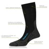 Pac Trekking Light Men's Socks - 44-47 Black