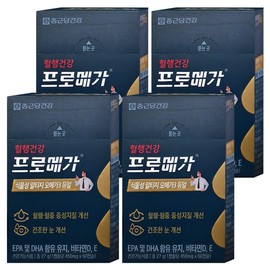 Chong Kun Dang Health Promega Vegetable Altige Omega 3 Dual 450mg x 60 capsules 4 units H / 종근당건강 프로메가 식물성 알티지 오메가3 듀얼 450mg x 60캡슐 4개 H
