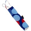 mabu MBU-LMDPT03 Folding Umbrella, Lightweight Design, Blooming Dots, Navy, 5