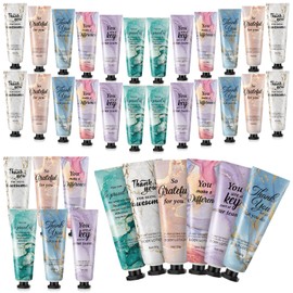 Siifert 24pcs Employee Appreciation Gifts in Bulk Thank You Body Lotion Gifts Travel Size Body Lotion Inspirational Gifts for Women Christmas Party Gifts for Coworker Moisturizing Body Lotion