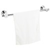 JiePai Suction Cup Towel Bar 24 Inch,Removable Modern Vacuum Suction