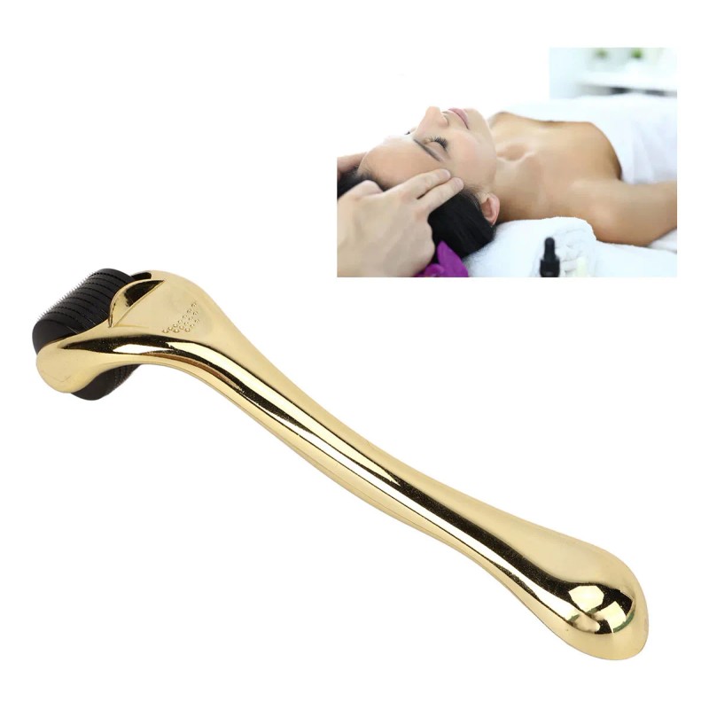 Dermaroller Barba 0,5 Mm Facial Cabello O Rodillo Para Barba