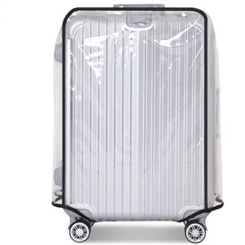 Myasrelae Luggage Protector Suitcase Cover PVC Waterproof Travel Suitcase Fits Most 20" to 30"(20") (22" (15.0" L x 10.2" W x 21.7" H))
