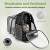 Cawypety Expandable Cat Backpack,Cat Bubble Backpack Carrier for Carrying Cats,
