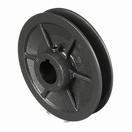 Browning 1VL44X7/8 Variable Pitch Sheave, 1 Groove, Finished Bore, Cast Iron Sheave, for 3L, 4L or A, 5L or B Section Belt