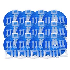 Pallet strapping kit Blue 15m x 12mm with 4 plastic buckles, 12 pack