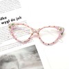 ICARA Bling Crystal Cat Eye Reading Glasses Rhinestone Blue Light