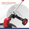 KALAWW Adjustable String Trimmer Support Wheel Attachment 26mm(1 inch) and