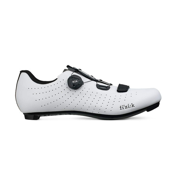Fizik Tempo R5 Overcurve Cycling Shoe White/Black, 44.5