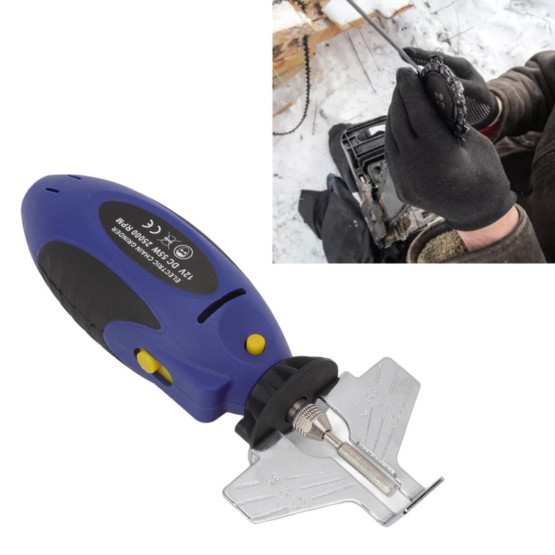 DC 12V 55W 25000RPM Chainsaw Sharpener Multifunctional Conversion Electric Chainsaw