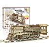 WOODEN.CITY Train 3D Wooden Puzzles for Adults – Model Kits