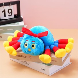 YISHAOYO Spider Plush Toy Stuffed Animal 15 inch Spider Soft Plush Pillow for Boys and Girls' Birthday Xmas Festivals