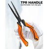 pullther fishing 2PC Fishing Tool Kit - 7" Fillet Knife,9"
