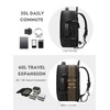 Vacuum Seal Travel Backpack 60L Expandable Air Compression System, Water